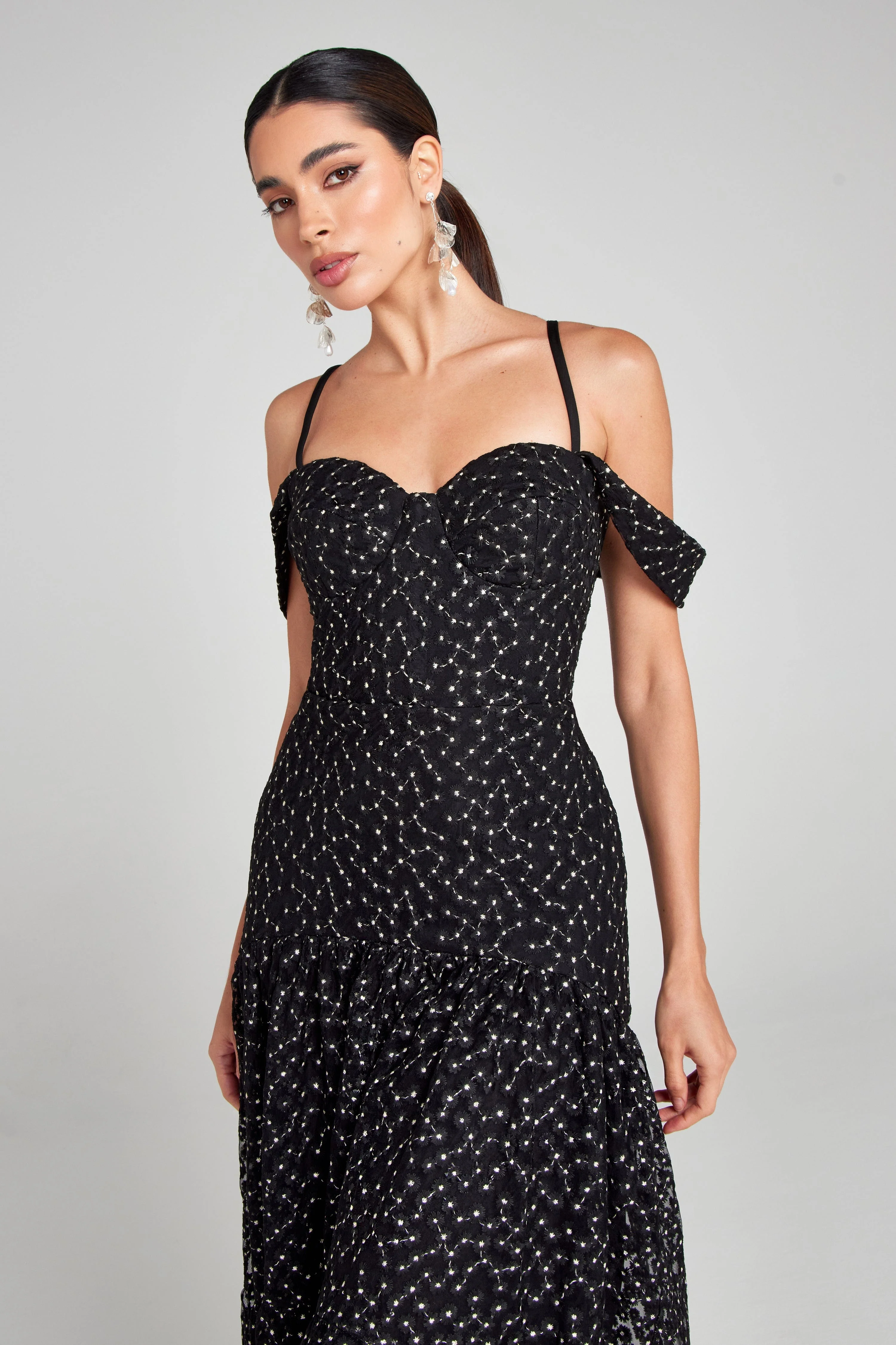 Madeline Black Dress - Image 5